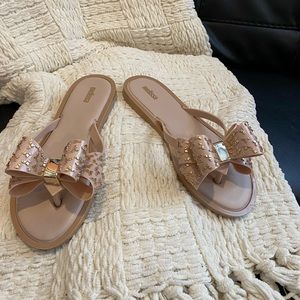 sandals melissa size 8 use only once very comfortable